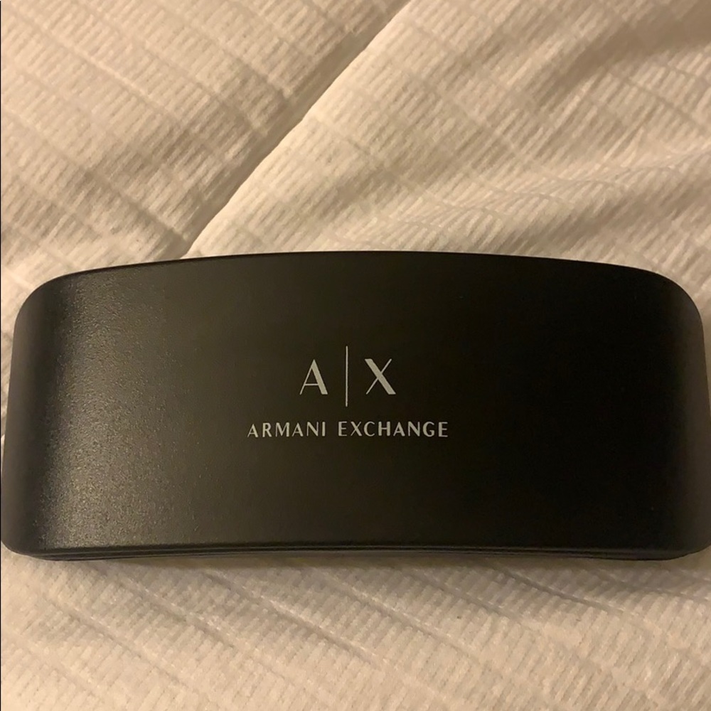 Armani Exchange glasses case brand new